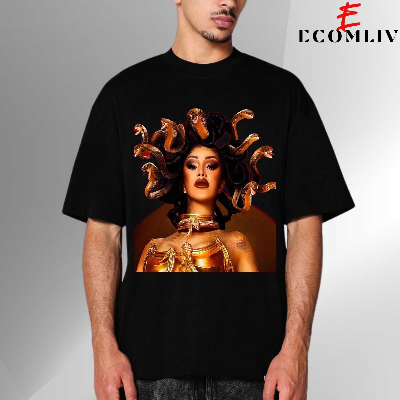 Cardi B Press T-Shirt, Unisex Streetwear Shirt